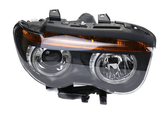 BMW Headlight Assembly - Passenger Side (Xenon) 63127165450 - Hella 158080006